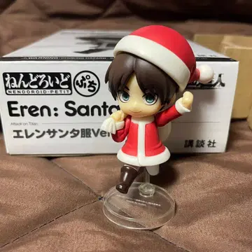 진격의 거인 엘렌 산타 의류 버전 넨도로이드 푸치 18권 한정판 부속물