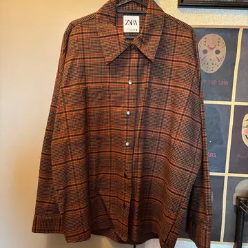 ZARA : 체크 셔츠