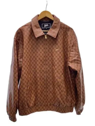 MoBB 브라운 가죽 자켓