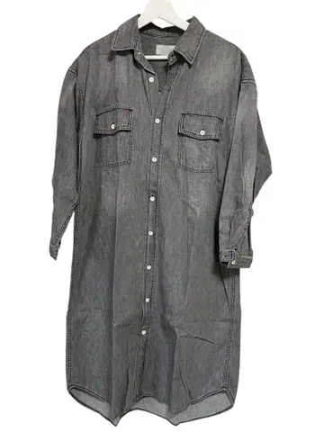 JOURNAL STANDARDrefume 셔츠 원피스 그레이 긴팔