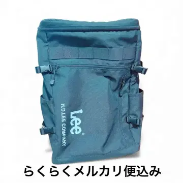 Lee 백팩 대용량 블랙 가방 통학 출퇴근