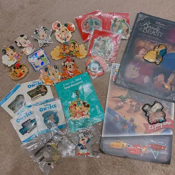 디즈니 핀 배지 세트