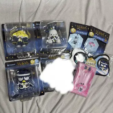 산리오 해피 복권 A상 바츠마루군 포차코 폼폼푸딩 덤 포함