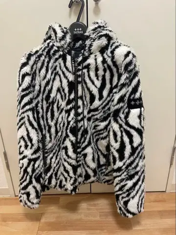 TATRAS 플리스 자켓 제브라 패턴