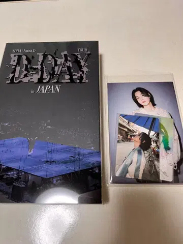 D-DAY in JAPAN 포토 카드 포함 SUGA AgustD 윤기