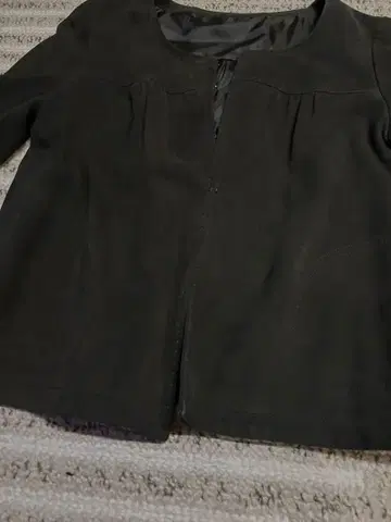 산양 천연 가죽 숏 자켓