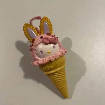 레어 희귀 헬로키티 키티 아이스 키링 헤이세이 레트로