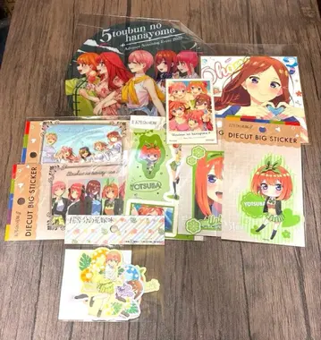 5등분의 신부 영화 혜택, 스티커 등