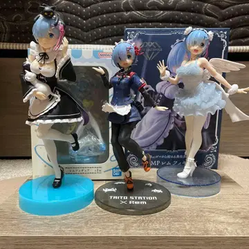 렘 피규어 5점 묶음 판매