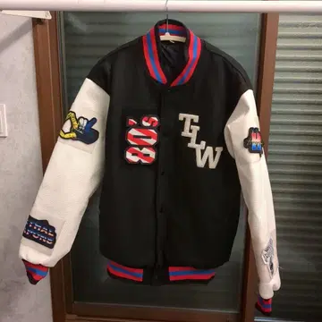 더 리썰 웨폰즈 바시티 자켓 M 사이즈 레어 중고