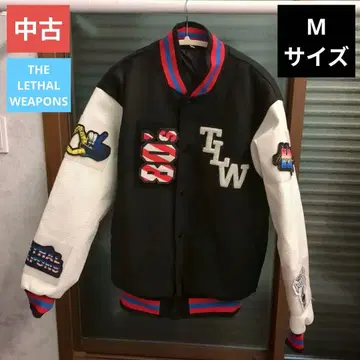더 리썰 웨폰즈 바시티 자켓 M 사이즈 레어 중고