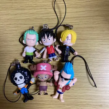 원피스 스트랩 포함 피규어 6체 세트