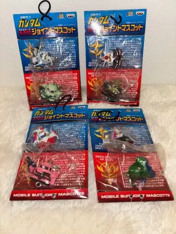 건담 모빌슈트 조인트 마스코트 4세트