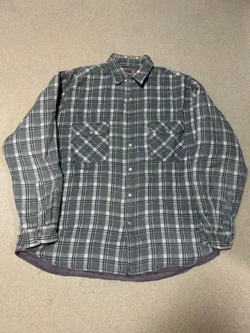 00s 충전솜 체크 셔츠