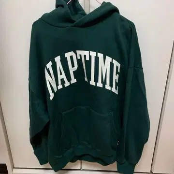 NAPTIME 후드티 그린 S 사이즈