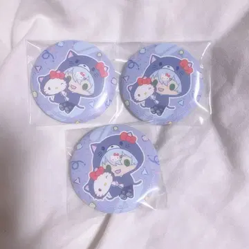 니치죠구미 크로노아 산리오 콜라보 캔뱃지