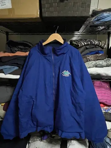 80s'-90s' USA제 RED KAP 네이비 풀 지퍼 자켓 XL