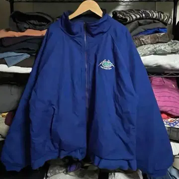 80s'-90s' USA제 RED KAP 네이비 풀 지퍼 자켓 XL