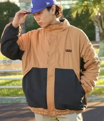 VANS (반스) 리버서블 보아 자켓 (무라사키 스포츠 별주) 사이즈 L