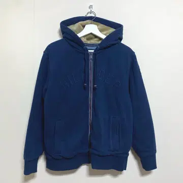 [ TOMMY HILFIGER ] (M) 보아 안감 집업 후드티 네이비