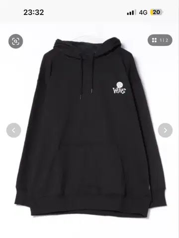 VANS MON HOODIE 블랙