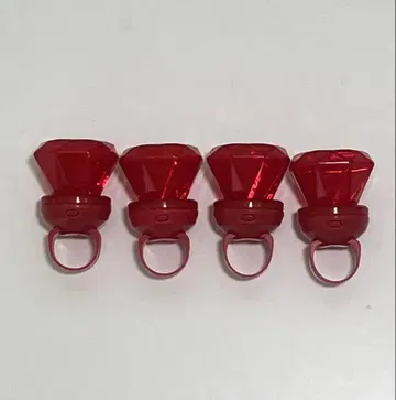 메테오라 로제 군 반지 라이트 4개 세트