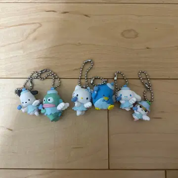 산리오 캐릭터 스트랩 6세트