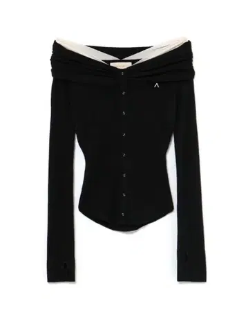 Andmary Shannon tulle knit tops