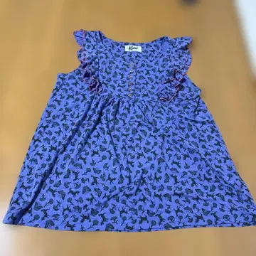 katie 유니콘 버터플라이 프린트 상의