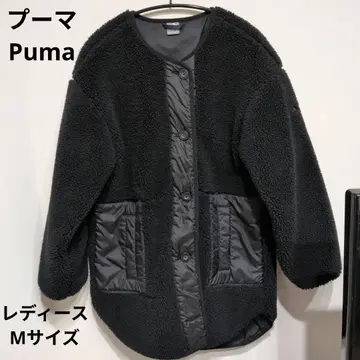 여성용 푸마 Puma 보아 자켓 아우터 코트 M 사이즈