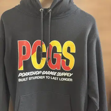 Porkchop Garage Supply 블랙 후드티