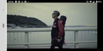 kj 착용 cootie 바시티 자켓 블랙 레드