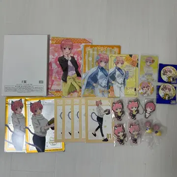 5등분의 신부 나카노 이치카 캬랏토 복권 아크릴 아트 패널 컬렉션 시트