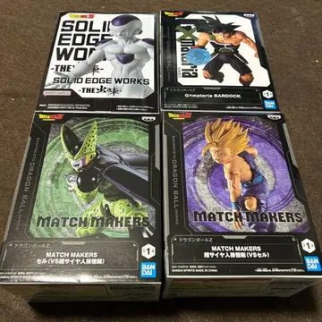 드래곤볼 피규어 세트 4체