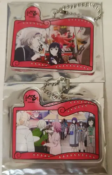 러브 라이브 니지가사키 쿠쿠루 아크릴 키링 2종 세트