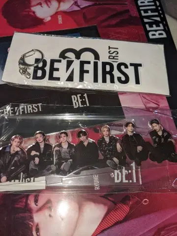 BE:FIRST 로고 아크릴 키링