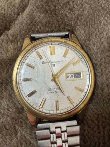 세이코 파이브 SEIKO 스포츠 매틱 21석 자동 와인딩 작동품