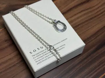 [ 새상품급 청소 완료 ] SYMPATHY OF SOUL 호스슈 목걸이