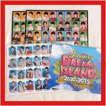 [ 미사용 새상품 ] Johnnys DREAM ISLAND 스티커