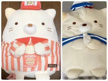 스미코구라시 복권 산엑스 봉제 인형상 햄버거 마린 초기 상품