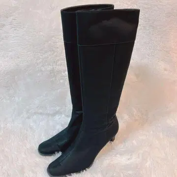 긴자 카네마츠 롱 부츠 고어텍스 블랙 24.5cm