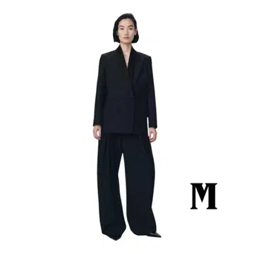 [ M ] ZARA SOSHIOTSUKI 소시오츠키 울 다트 팬츠