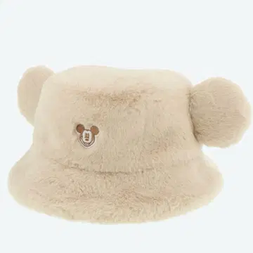 디즈니 리조트 햇 미키 베이지 화이트 58cm