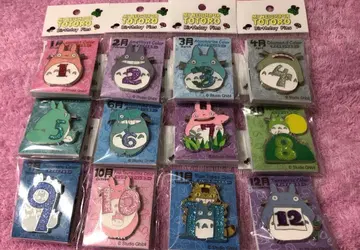 지브리 이웃집 토토로 탄생월 핀즈 전종 세트