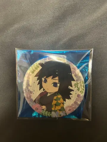 귀멸의 칼날 토미오카 기유 ufotable cafe 장마 이벤트 캔뱃지