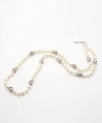 미사용 새상품 그레이스 콘티넨탈 론델 볼 롱 목걸이