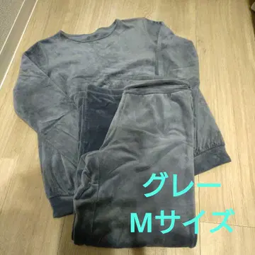 유니클로 울트라 스트레치 스무스 세트 룸웨어 M 사이즈 그레이