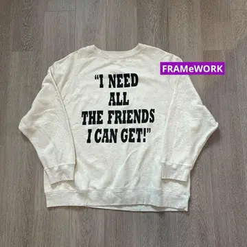 프레임워크 MEAN MACHINE AGE PEANUTS VTG 맨투맨