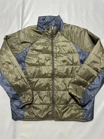 L.L.Bean 자켓 올리브 그린/그레이