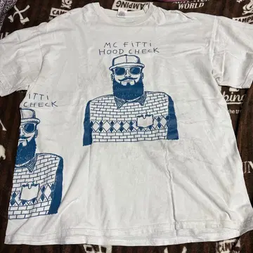 초레어 MC FITTI HOOD CHECK 티셔츠 XXL